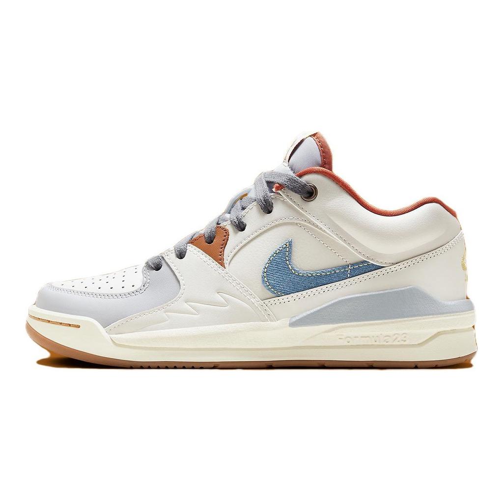 Air Jordan Jordan Stadium 90 Denim Swoosh Women Sneakers White Phantom Off-White FZ5696-041
