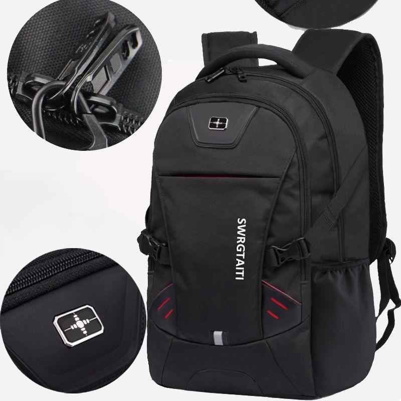 Herren Rucksack mit großem Fassungsvermögen, lässig, für Business, Laptop, Schultasche für Jungen, für Junior- und Senior High School Schüler
