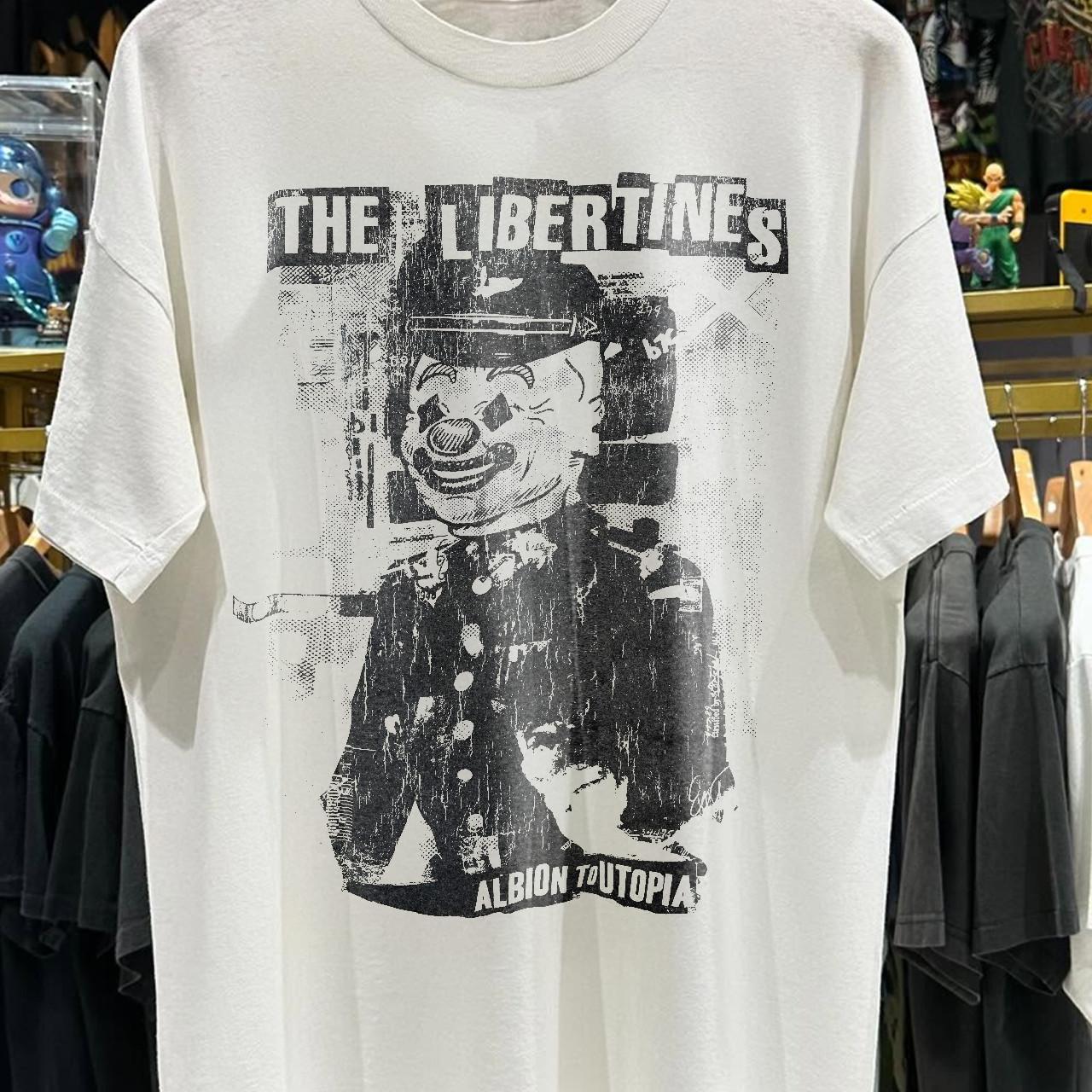 2003 Libertines Albion To Utopia Promo T-Shirt White XXL S
