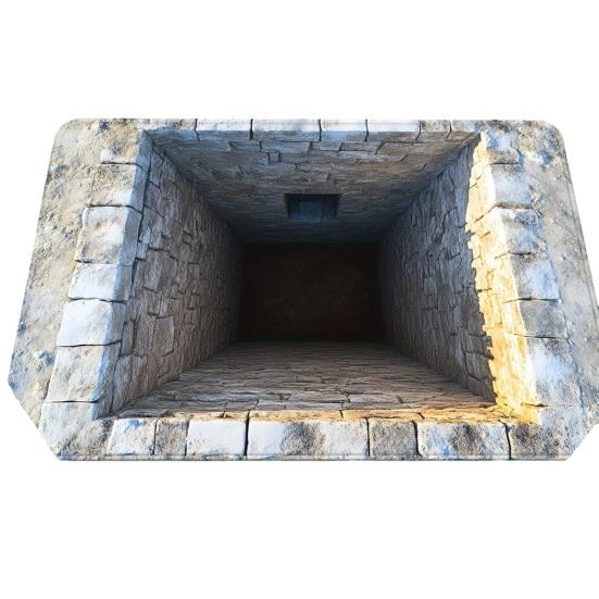 3D Optical Illusion Floor Mat Realistic Hole Door Mat for Living Room And Entry Area Non-Slip Soft Pet-Friendly Rug Interactive Visual Effect Carpet