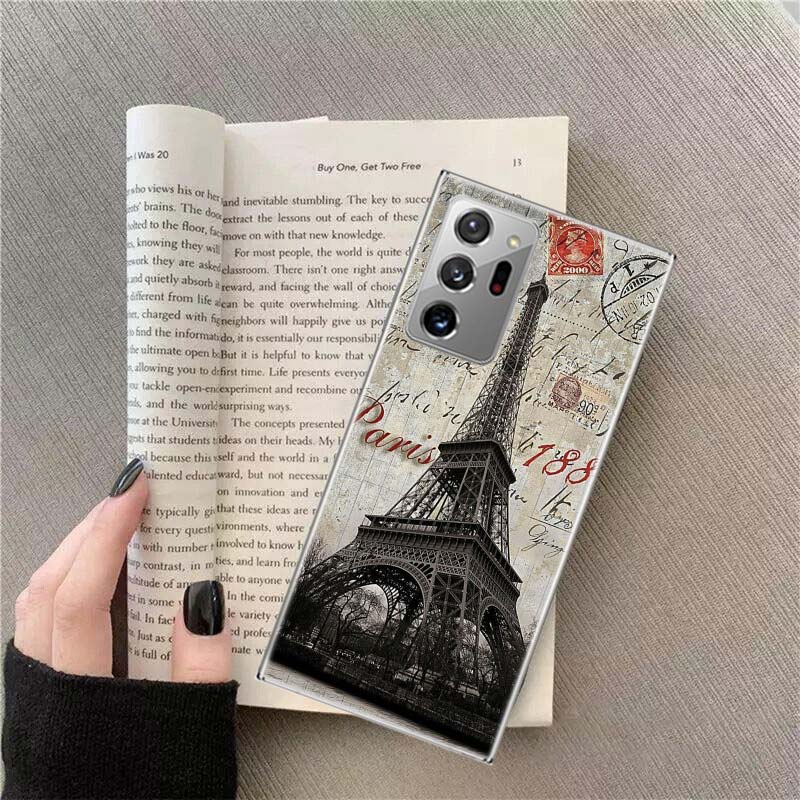 

Eiffel Tower Art Phone Case for Samsung A17 A37 A57 A54 A14 A24 A34 A07 A04S A02S A12 A22 A32 A52S A16 A26 A36 A56 A72 Galaxy No Samsung A22 4G