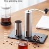 Highquality Stainless Steel Manual Coffee Grinder With Removable Hand Crank For Home Brewing Enthusiasts
