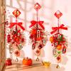 Chinese Knot Tassel Pendant Housewarming Moving Home Gift Decoration Hanging Door Pendant Festival Decorative Ornaments