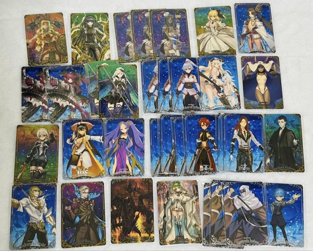 [USED] FGO Fate Wafer Dream Striker Illustration Portrait Card