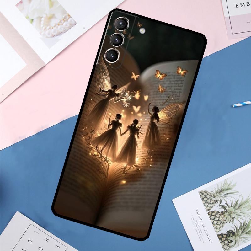 Book Lover Case For Samsung Galaxy S25 Ultra S21 S22 S23 S24 Ultra S9 S10 Plus S20 FE S25 FE Back Cover