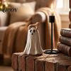 Speels Geest Beeldje Halloween Beeldje, Schattig Beeld met Griezelige Kap Vingers, Sieraden voor Huis Bureau Feest Decoratie, Grappig Decor Binnen Sfeer