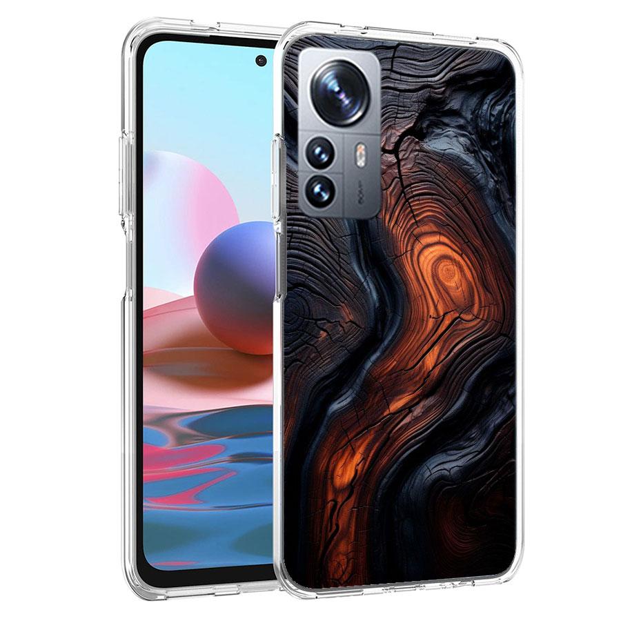Wood Textures Phone Case For Redmi Note 13 Pro Plus 14 Pro+ 12S 12 11S 11T 11E 11 10S 10 9S 9 Xiaomi Capa TPU