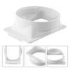 Package Content Duct Adapter Mobile Air Conditioner Mobile Air Conditioner Wear And Tear ABS Back Interface Diameter