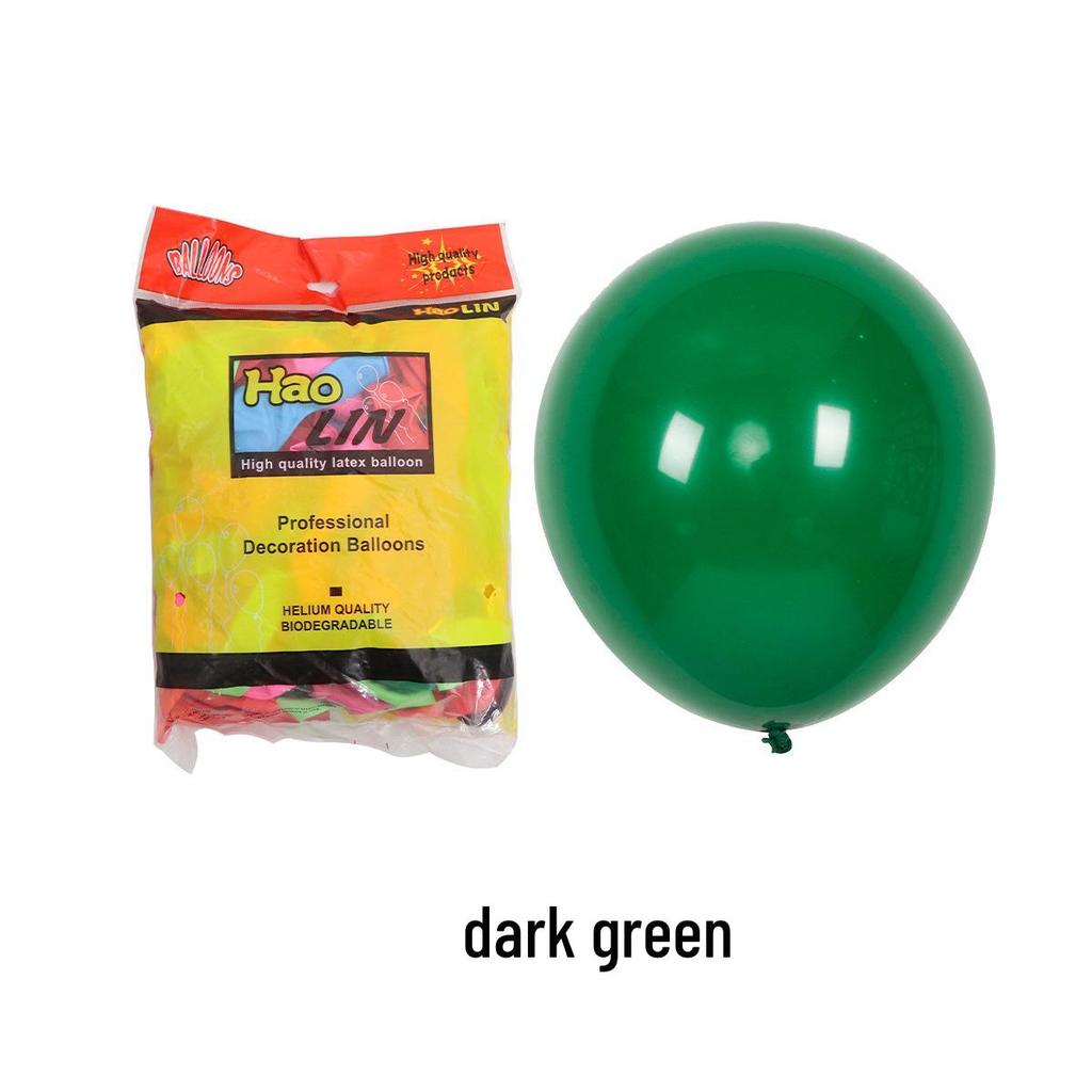 12-Inch Matte Latex Balloons - 2.8g Round for Party Decor