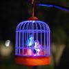 Talking Electric Bird Cage Toys Pet Inductive Voice Controll Simulation Singing Parrot Light Sound Children'S Education Toy Gift
