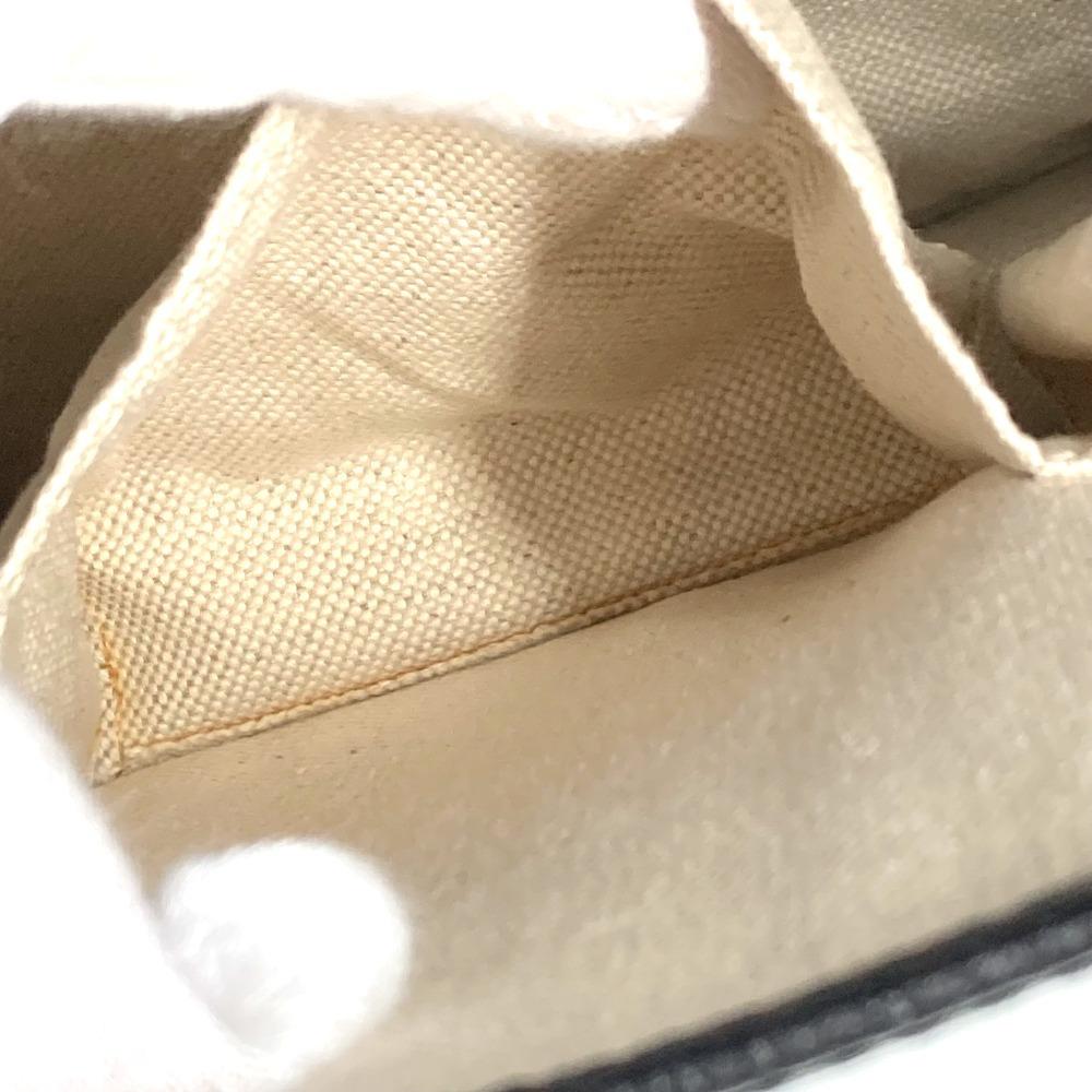 GUCCI 295256 logo Business bag, briefcase Hand Bag Leather Black