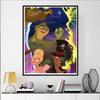Disney 5D DIY Diamond Painting Princess and Frog Group Portrait Illustration Embroidered Mosaic Cross Stitch Home Decor Gift Crafts