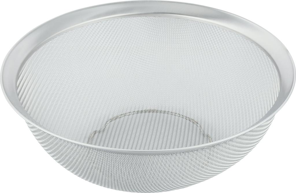 La Base Stainless Steel Round Made in Yoko Tsubame-Sanjo Strainer, Large, 27cm, Japan, Arimoto, LB-003