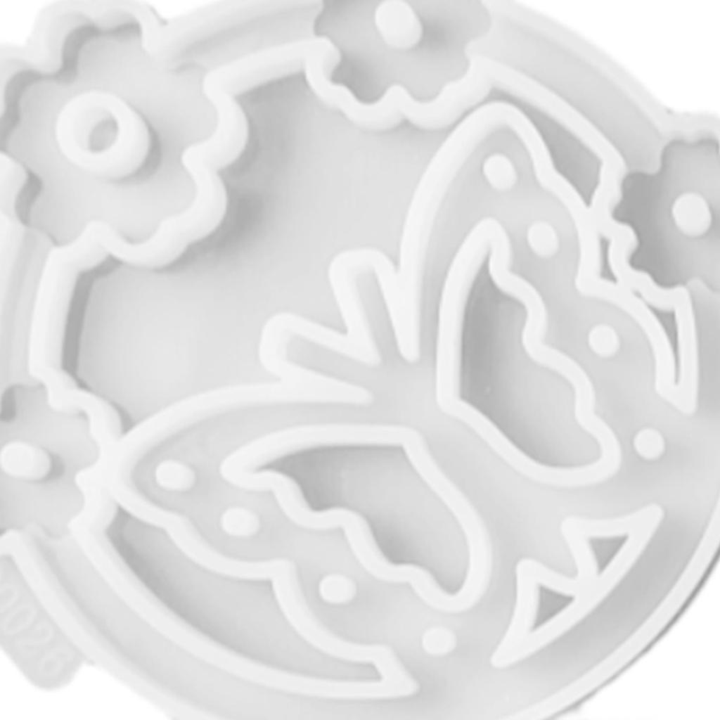 Easter Butterfly Candle Holder Molds with Base for DIY Craft Making Candle Holder Easter Decorations Gypsum Ornaments