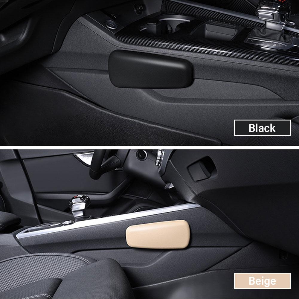 1x Car Knee Pads Leg Pads Car Leg Rests Knee Pads Car Door Control Leg Pads Universal Foot Pads Auto Armrest