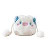 Rozkošný monster pompon stahovací kbelík - Roztomilá plyšová crossbody