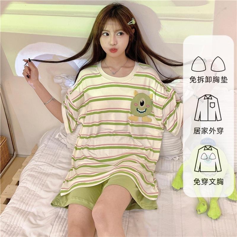 

Летние шорты Шорты Пижама Женский Новый Милый Мультяшный Костюм XL