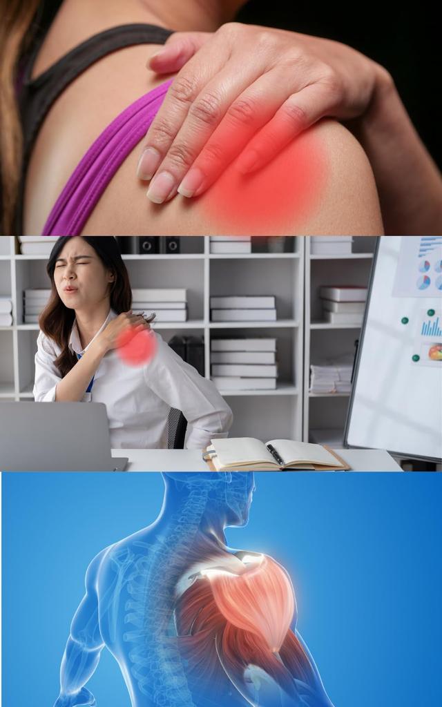 Ramenní podpora pro svaly obecně i pro každodenní nošení, unisex, černá, ramena, trénink, sport, život, (L),