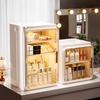 Cosmetic Storage Box Desk Lipstick Powder Dust-proof Storage Rack Large Capacity Perfume Skin Care Dressing Table Organizer Box