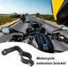 Motorcycle Mirror Extenders Motorcycle Handlebar Extension Motorbike Phone Mount For Headlight Phone Navigation Scooter Dirt