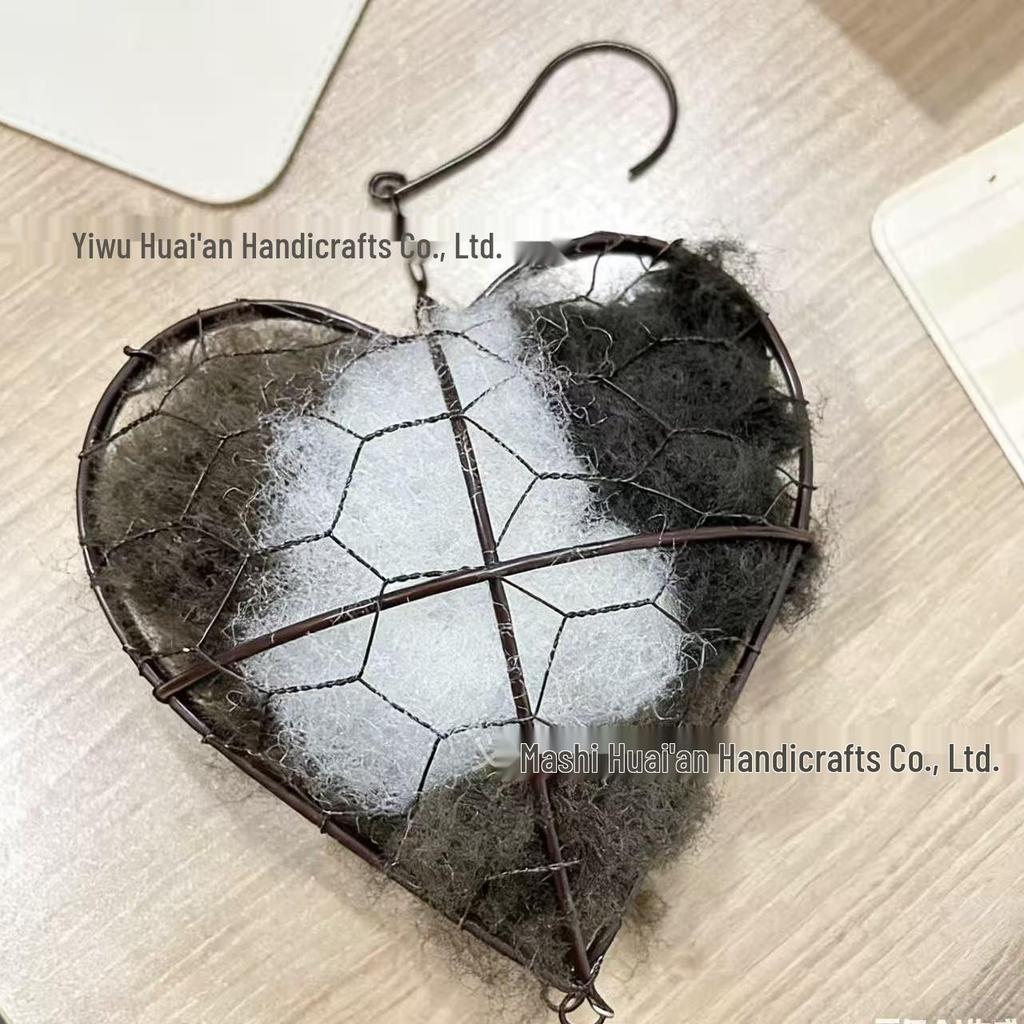 Custom Trendy Bird Nest Heart Garden Decor