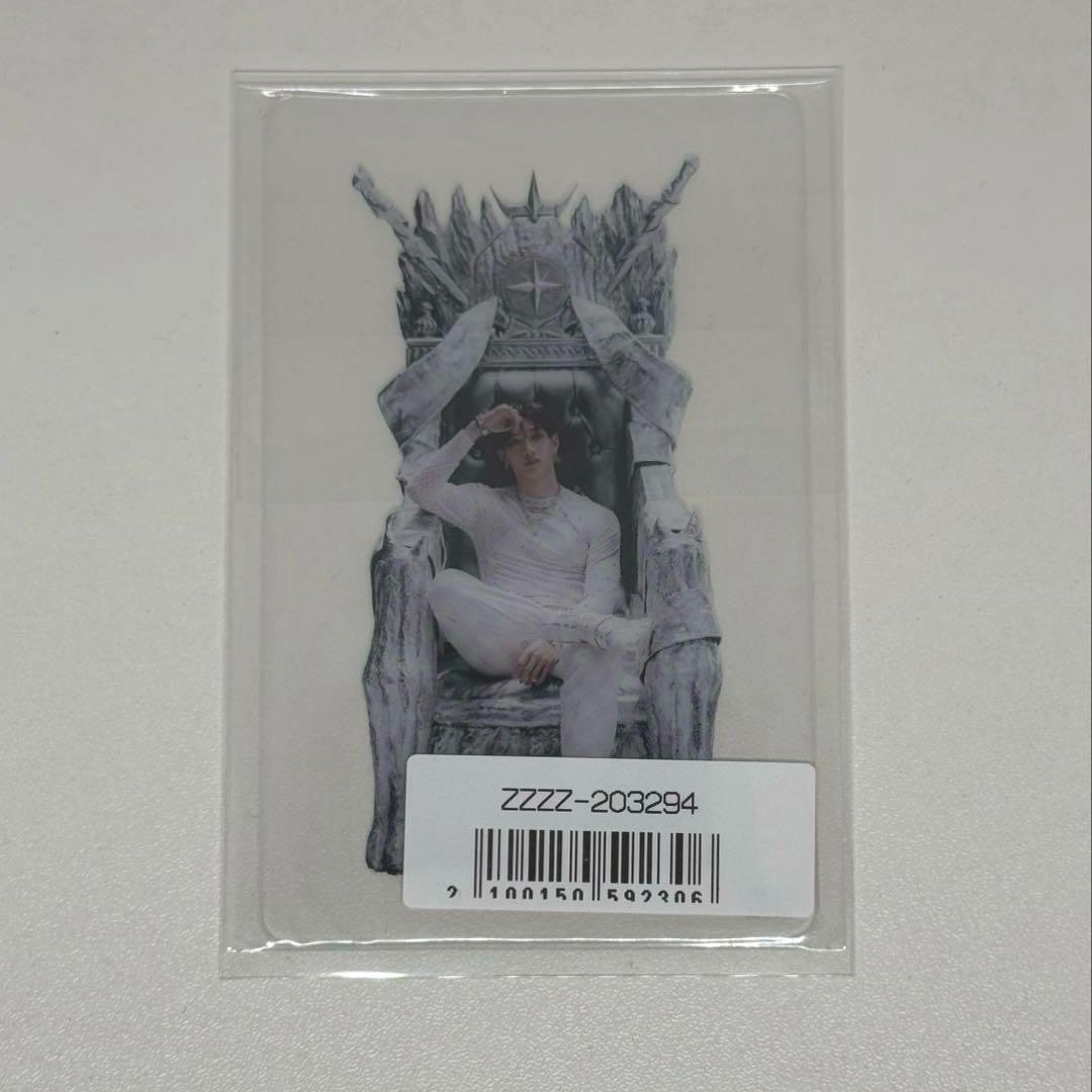 

[USED] Stray Kids Bang Chan GIANT Sony Musical Bonus Clear Trading Card