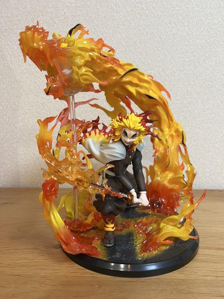 [USED] Aniplex Demon Slayer: Kimetsu no Yaiba Rengoku Kyojuro Figure