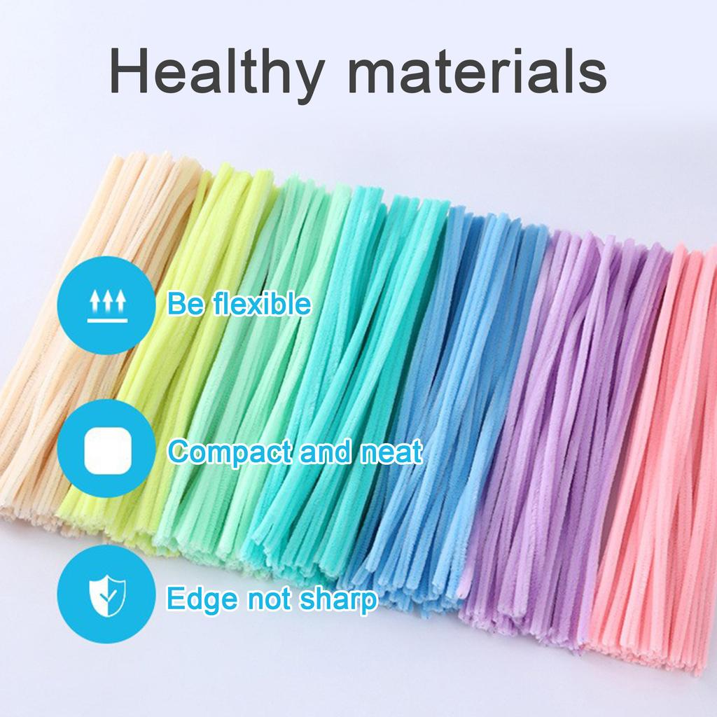 100pcs Torsion Bars, Handicrafts, Craft Supplies, Multi-color Iron Wire, Used For Craft Art, DIY Projects