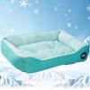 Lazy Sky Dog Bed Cat Bed Summer Cooling [Strongest Cooling QMAX 0.5 Teijin Padding] Pet Bed Dog Bed Cat Bed Summer Cool 3D Mesh High Breathability Pho