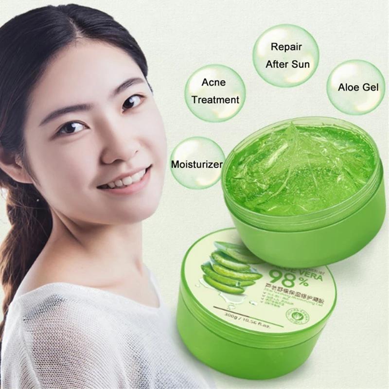 Natrliches Aloe Vera Beruhigungsgel Hautpflege Aknebehandlung lkontrolle  Feuchtigkeitsspendende Gesichtscreme zur Hydratation, Feuchtigkeitspflege,  Reparatur nach der Sonne gnstig kaufen  Preis, kostenloser Versand, echte  Bewertungen mit Fotos  Joom