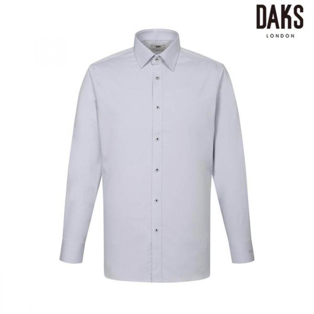 

DakS Men S Poly Blend eaSy Care Stretch Comfort Slim Fit dreSS Shirt dmp1Shdl212 Grey/95