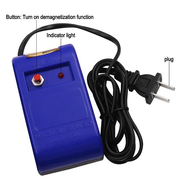 Watch Demagnetizer Mechanical Quartz Watch Repair Tool Electrical Professional Demagnetize Tool for Watchmaker EU Plug