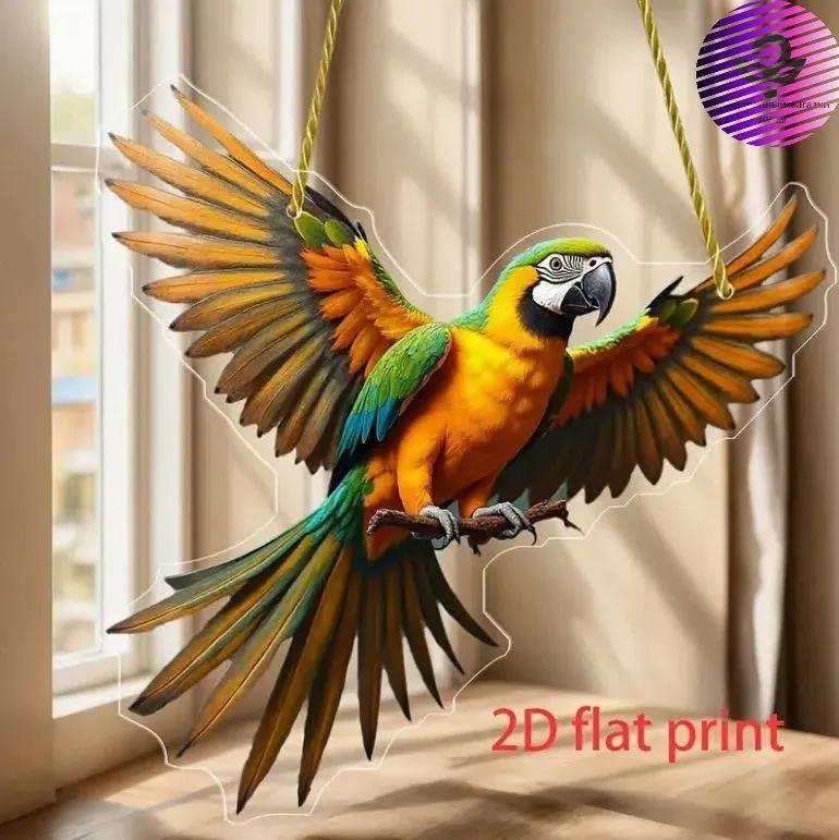 

Духовные птицы, Акриловый ловец солнца в виде совы, Крылатые украшения, Милый ловец солнца, Подвеска на окно One Size