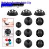 Silicone Desktop Cable Organizer - Self-Adhesive Cable Clip & Management Hub