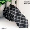 Multi-Color Student 5cm Narrow British Casual Polyester Silk Printed Tie