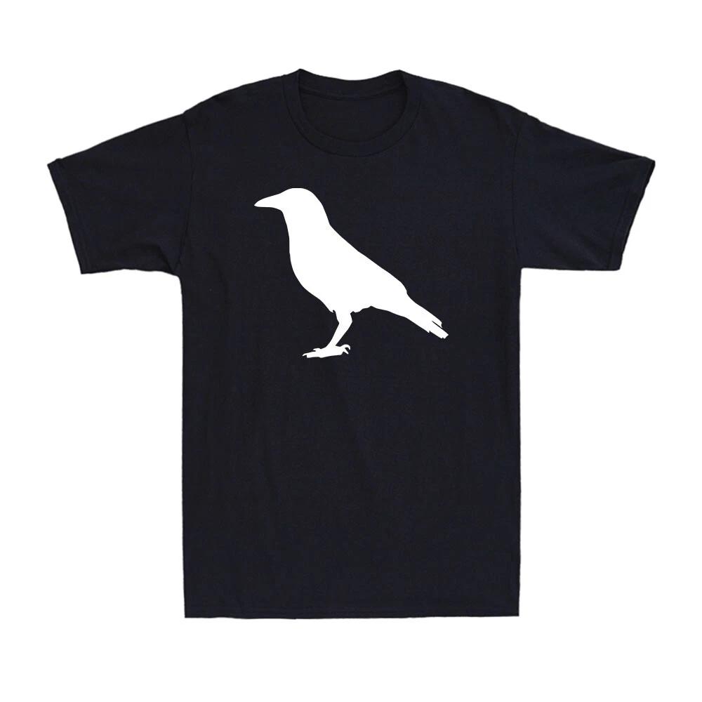 Crow Blackbird Animals Lovers Bird Raven Funny Gift Men s Cotton T-Shirt T-shirt XXXXL