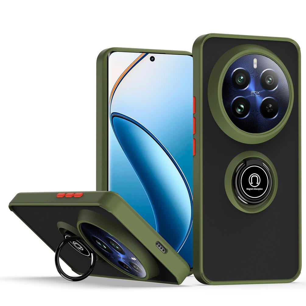 Obrotowy uchwyt etui na telefon Realme 12 Pro + 11 Pro 10 9 9i 8i Realme C67 C53 C55 C31 C35 C21y Uchwyt samochodowy na palec