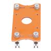 Wood Router Table Insert Plate High Accuracy Router Slotting Positioning Bracket Plate for 65mm