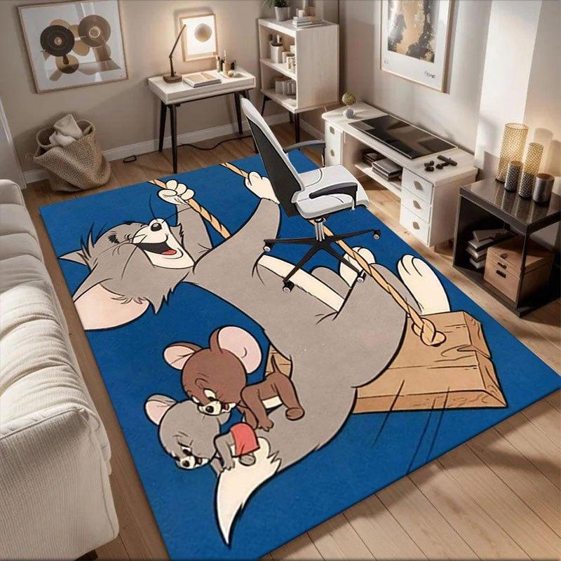 

Tom & Jerry Kids Cartoon Wall Stickers Home Decor Art Mural Poster GiftOffice Mat Home Decor Gift For Halloween & Christmas LD121 60cm by 90cm