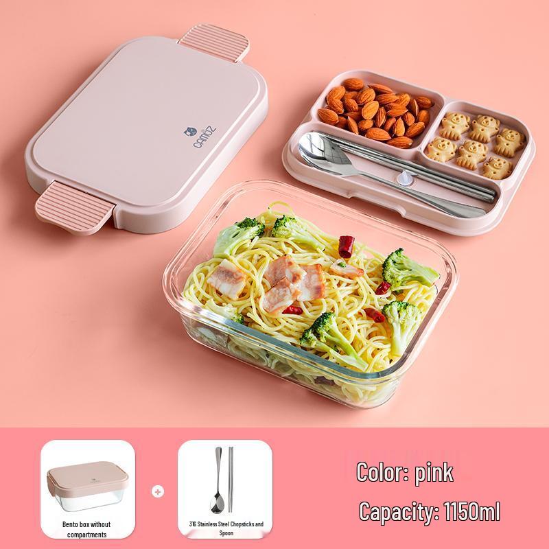 CAMUZ Hitzebeständige Glas-Lunchbox