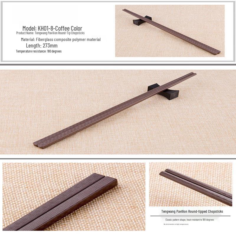 

Ru Han Black PET Portable Chopsticks