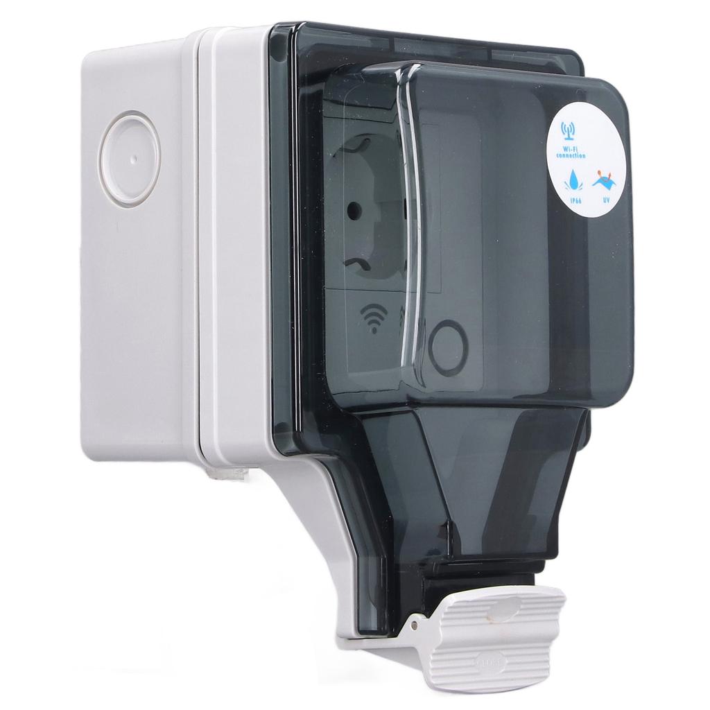 Waterproof Power Socket Outdoor IP66 Rainproof Wall Electrical Wifi Smart Plug Type 86 16A