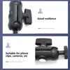 Professional 360 Rotating Aluminum Adapter For Photography Equipment Camera Light Stand Phone Holder Monitor Video Light