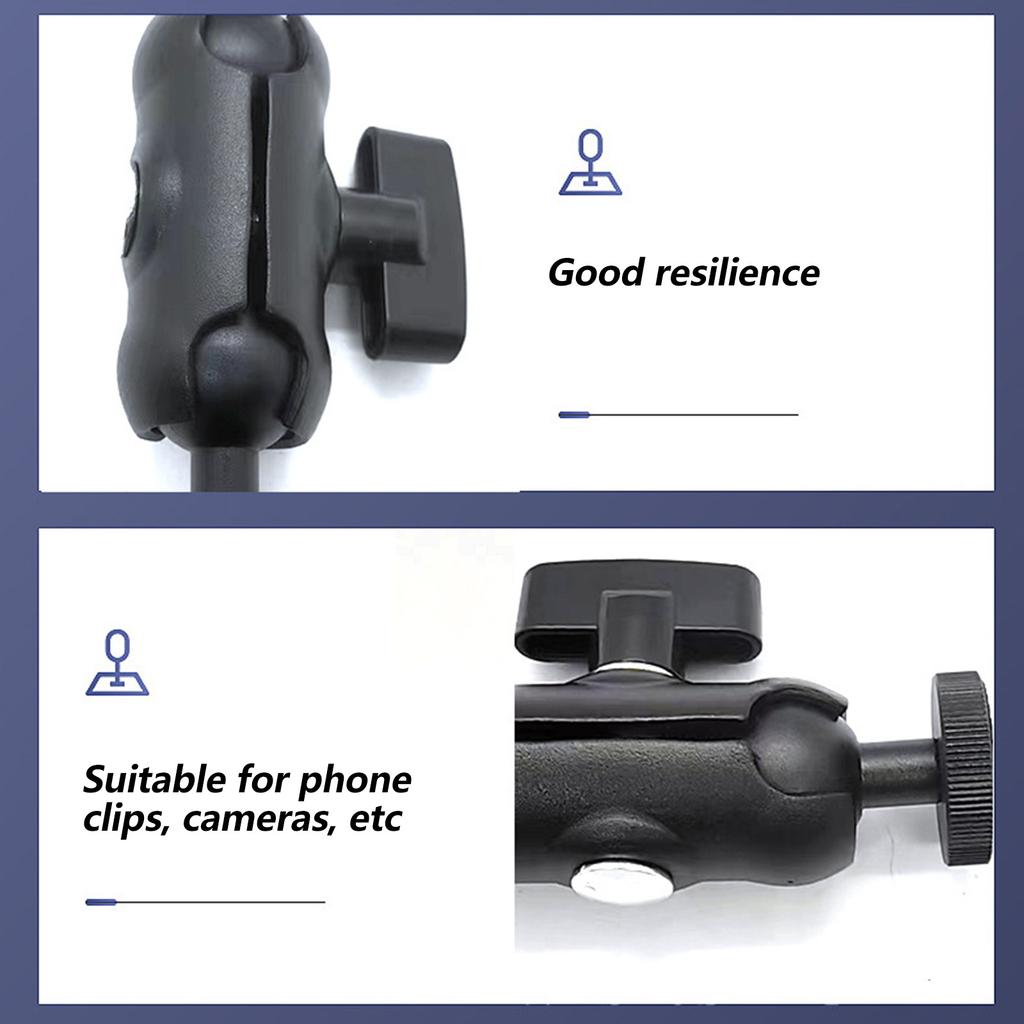 Professional 360 Rotating Aluminum Adapter For Photography Equipment Camera Light Stand Phone Holder Monitor Video Light