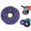 5pcs/set 100x16mm Poly Strip Stripper Disc Wheel Stripper Clean Grinder Remover Removal Paint Rust Sanding Polishing
