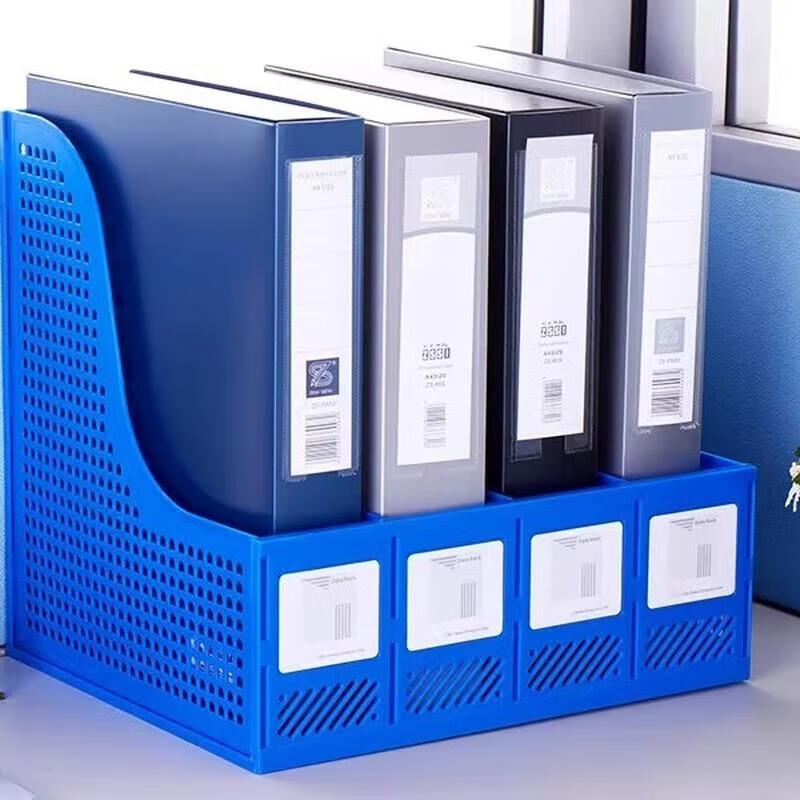 6-Compartment Desktop File Organizer
