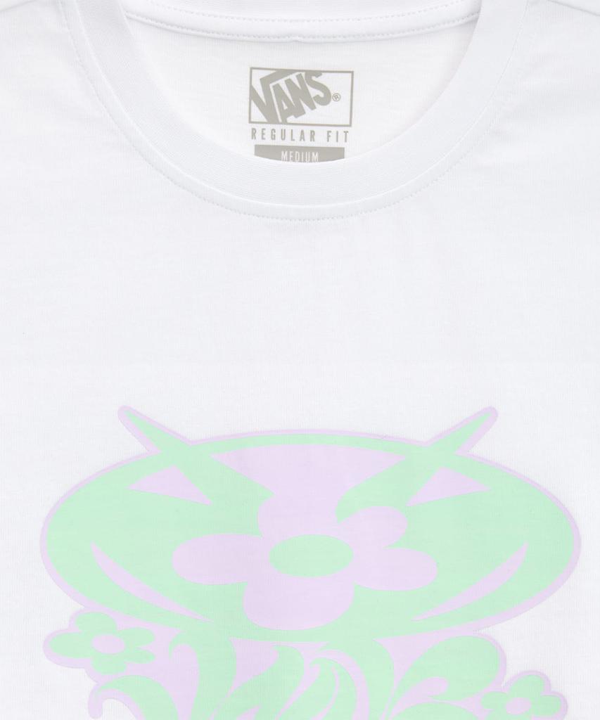 VANS Ap Gm Floral Short Sleeve T-Shirt - Blanc Des Blancs / Vn000Xj8Jvy1