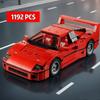 Classic Racing 10248 F40 Compatible MOC-49743 Sports Car 1192 PCS Splicing Assembly Building Block Toy Model DIY Kids Gift