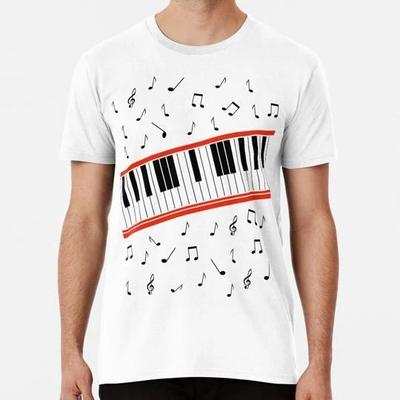 Beat It Piano S bis 5XL Hergestellt in den USA T-Shirt
