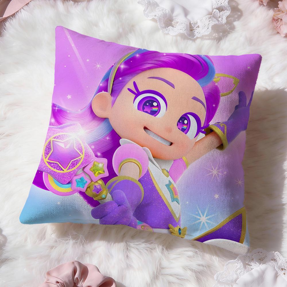anime r-Rainbow Bubblegem Cushion Cover Premium Comfort Reversible Pillow Cove -Two in One Design for Any Room & Car Interior